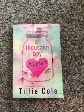 A Thousand Boy Kisses by Tillie Cole - Pastel Pink Cover